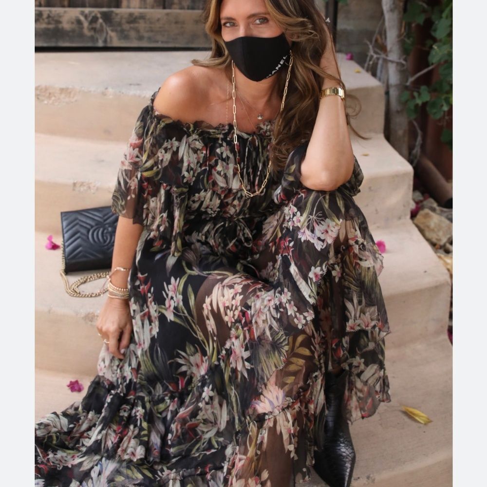 NWT Zimmermann lily print silk dress SIZE1